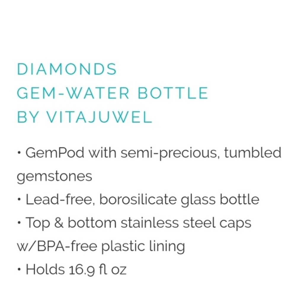 Diamonds Vitajuwel Gem-Water Bottle - Picture 7 of 11